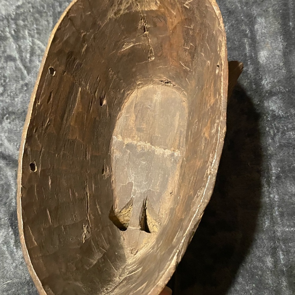 Handcrafted Tribal Wooden Mask in 🇲🇱 Mali, Africa - Picture 6 of 6